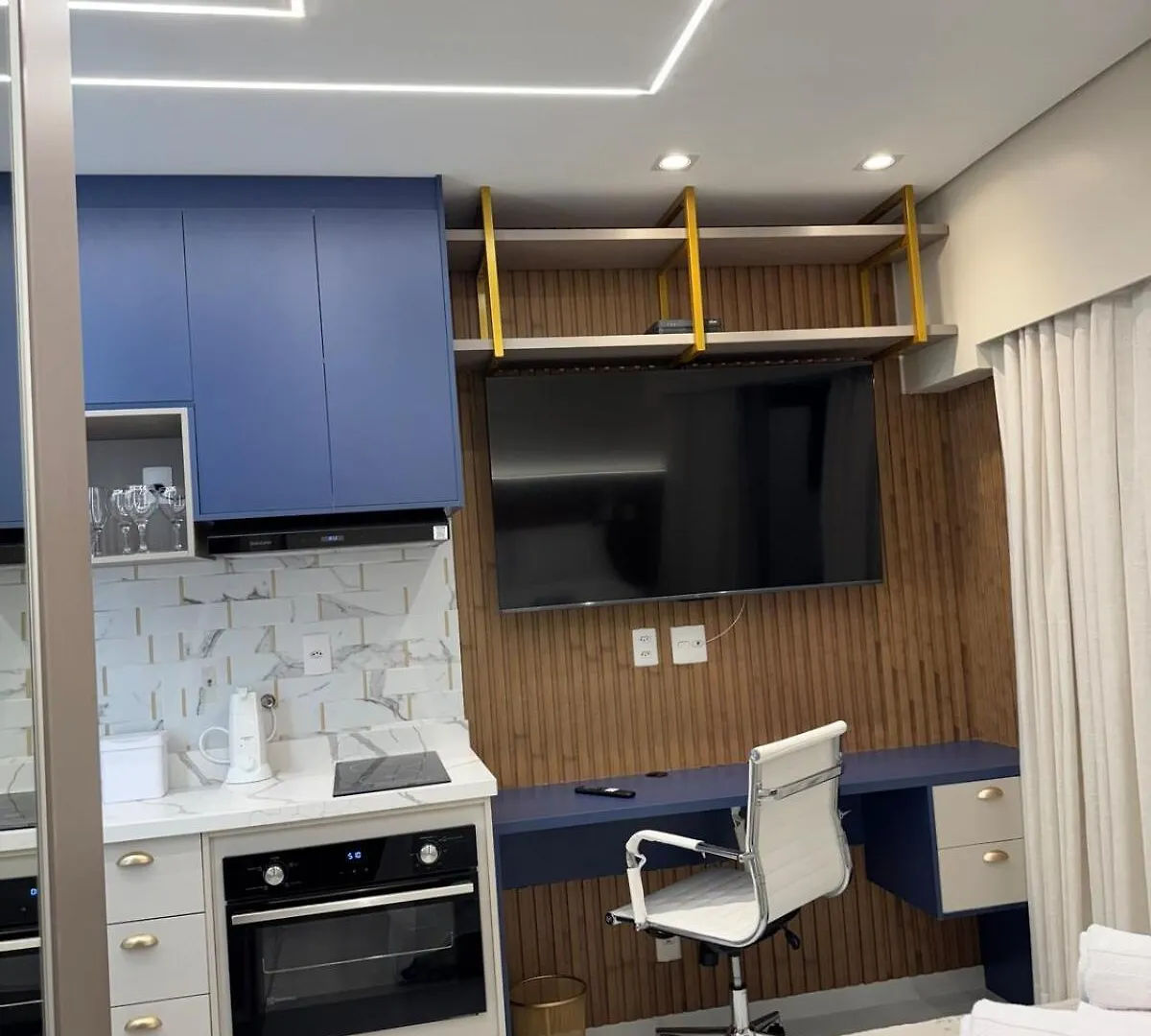 Studio Metro Butanta With A Garage Sao Paulo Apartment